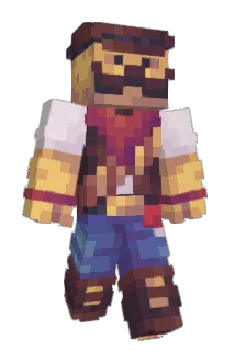 AloneWithKevin Minecraft avatar full body