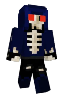 Alublue Minecraft avatar full body