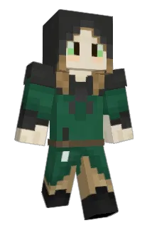 AluchnaXo Minecraft avatar full body