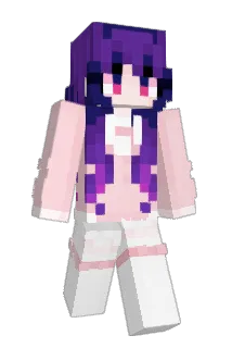 Aluni_x Minecraft avatar full body