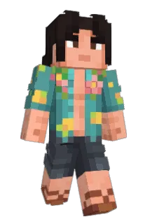 Alxdastegosarus Minecraft avatar full body