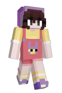 AlyssaFNAF Minecraft avatar full body