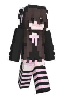 AlyxChan Minecraft avatar full body