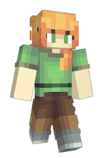 Alzzeth Minecraft avatar full body