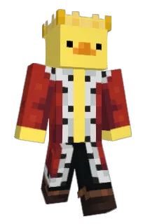 AmDuckieKing Minecraft avatar full body