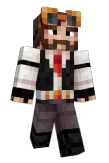 AmaKoPangolin Minecraft avatar full body