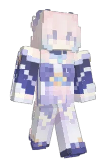AmamiNodoka Minecraft avatar full body