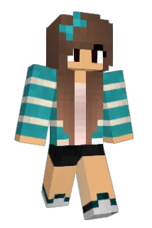 AmandIsMe Minecraft avatar full body