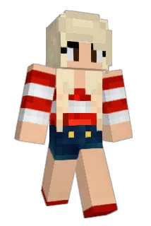 AmandaHart Minecraft avatar full body
