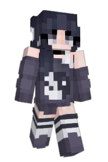 AmanoYuuki Minecraft avatar full body