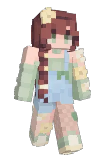 AmberCH Minecraft avatar full body