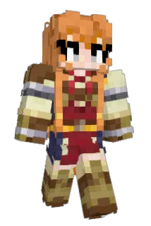 AmberFox02 Minecraft avatar full body