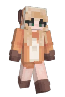 AmberFoxI Minecraft avatar full body