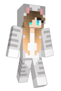 Amberkittylover Minecraft avatar full body