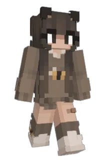 AmberlyFoxy Minecraft avatar full body
