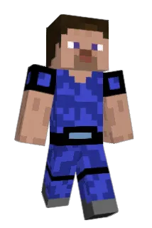 Ambulant Minecraft avatar full body