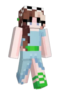 AmeMoochi Minecraft avatar full body
