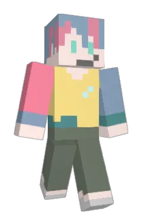 Ame_aoi Minecraft avatar full body