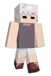 Ame_momo Minecraft avatar full body