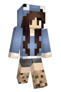 Amelone Minecraft avatar full body