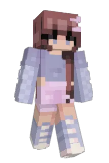 Amencia Minecraft avatar full body