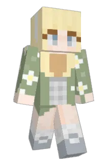 AmericanBlondee Minecraft avatar full body