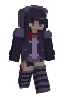 Ametheyst Minecraft avatar full body