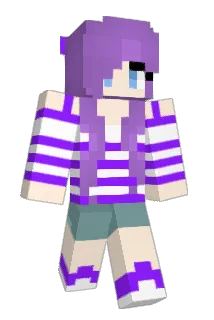 Amethyst01 Minecraft avatar full body