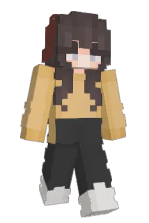 AmiDere Minecraft avatar full body