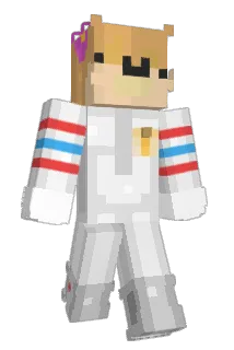 Amichlabiche Minecraft avatar full body