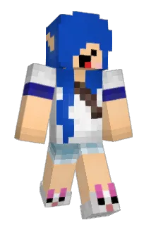 AmityTM Minecraft avatar full body