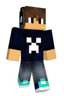 Amnesia4me Minecraft avatar full body