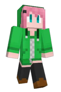 Amolred Minecraft avatar full body