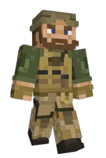 AmonS Minecraft avatar full body