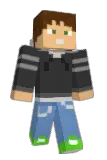 Amonator Minecraft avatar full body