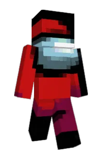 AmongSusVuz Minecraft avatar full body