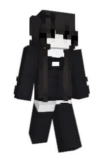 AmourParanoie Minecraft avatar full body