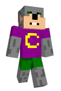 AmpedRat Minecraft avatar full body