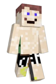 Ampersecvolt Minecraft avatar full body