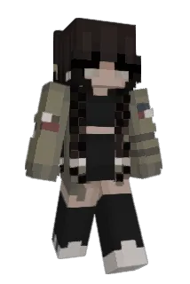 Amshortie Minecraft avatar full body