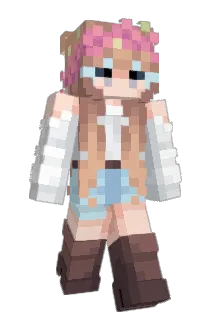 AmyClover Minecraft avatar full body