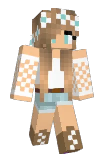 AmyLouxx Minecraft avatar full body