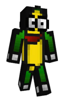 An0n Minecraft avatar full body