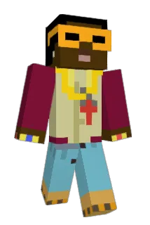 An Minecraft avatar full body