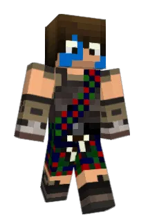 AnAutisticGamer Minecraft avatar full body