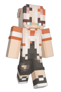 AnBlonde Minecraft avatar full body