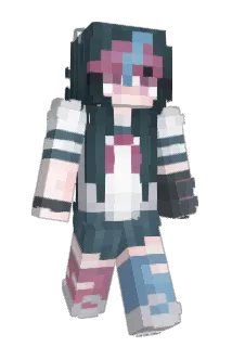 AnQuack Minecraft avatar full body