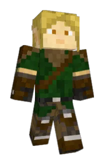 An_NPC Minecraft avatar full body
