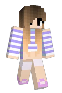 AnaElena Minecraft avatar full body