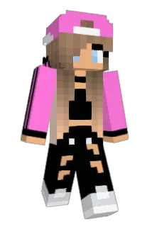 AnaRomi Minecraft avatar full body